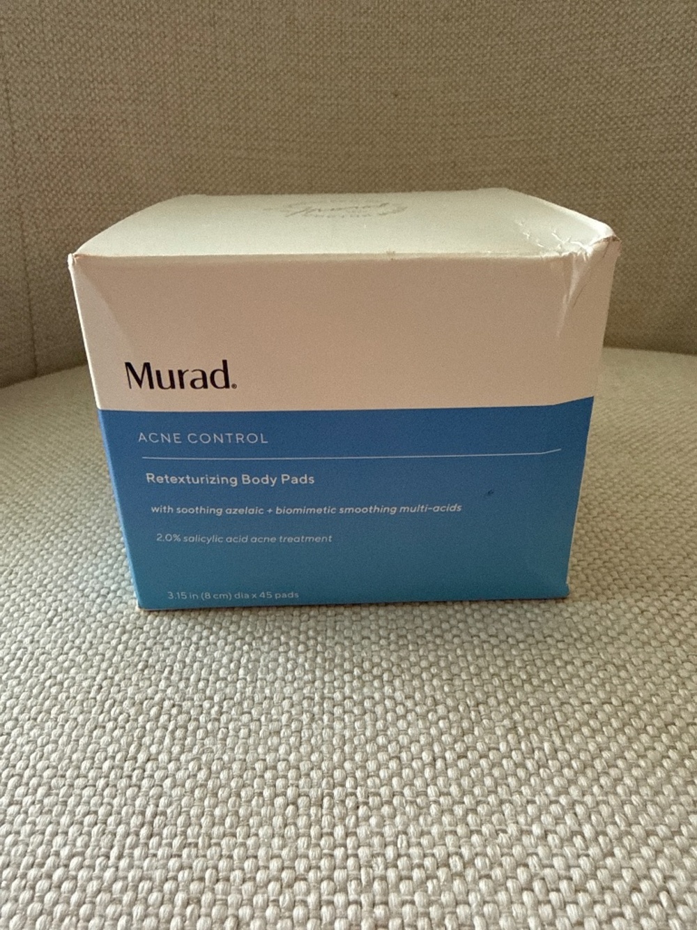 Murad Body Pad for acne control